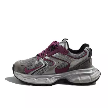 Кроссовки DOLIN COLLECTION Chunky Sneakers Women's Low-top, серебряный