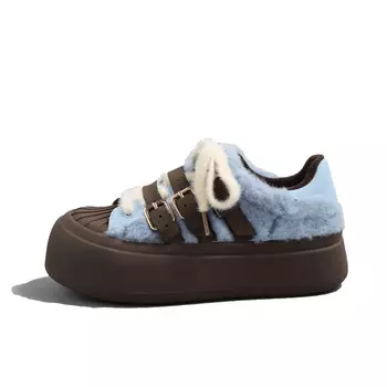 Кроссовки DOLIN COLLECTION Skateboarding Shoes Women's Low-top, цвет 24009 leopard print