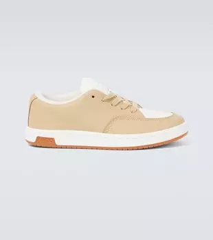 Кроссовки Dome из кожи Kenzo, бежевый