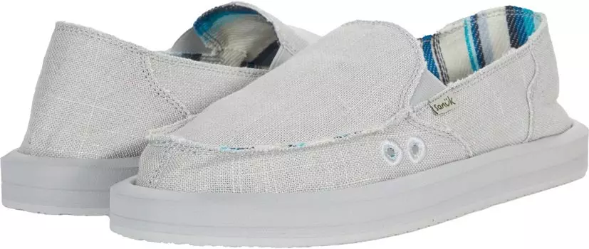 Кроссовки Donna Soft Top Hemp Sanuk, серый