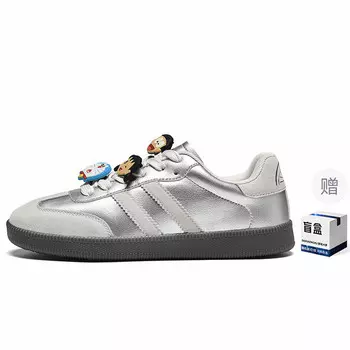 Кроссовки Doraemon Skateboarding Shoes Unisex Low-top, цвет Strawberry powder + random style