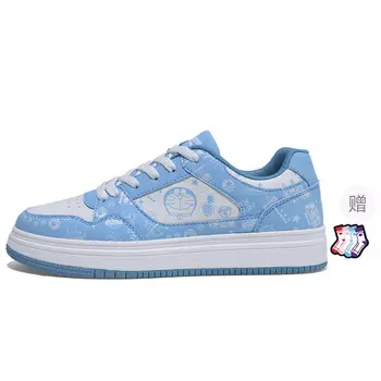 Кроссовки Doraemon Skateboarding Shoes Unisex Low-top, зеленый