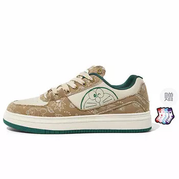 Кроссовки Doraemon Skateboarding Shoes Unisex Low-top, коричневый
