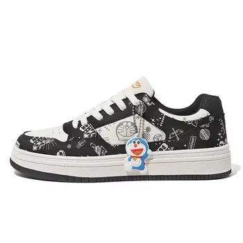 Кроссовки Doraemon Skateboarding Shoes Unisex Low-top, серый