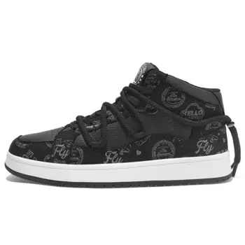 Кроссовки Doraemon Skateboarding Shoes Unisex Mid-top, белый