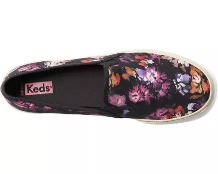 Кроссовки Double Decker Midnight Blooms Keds, черный