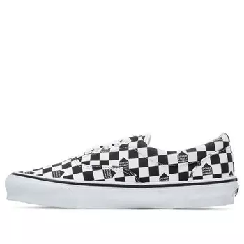 Кроссовки dover street market x era 'monochromarket - white' Vans, черный
