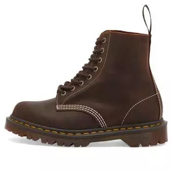 Кроссовки Dr. Martens 1460 Wax Commander Boot, цвет Rustric Brown