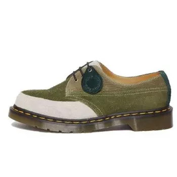 Кроссовки dr.martens 1461 made in england deadstock leather oxford shoes 'multicolor - quilon suede' Dr. Martens, мультиколор