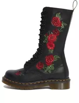 Кроссовки dr.martens 1914 vonda leather mid calf boots 'black' Dr. Martens, черный