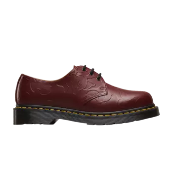 Кроссовки Dr. Martens A Bathing Ape x Emboss 1461 'Camo', красный