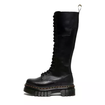 Кроссовки dr.martens audrick 20-eye leather knee high platform boots 'black' Dr. Martens, черный