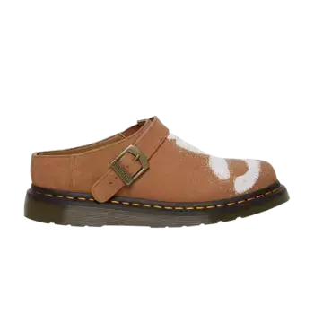 Кроссовки Dr. Martens Isham Archive Floral Hemp, коричневый