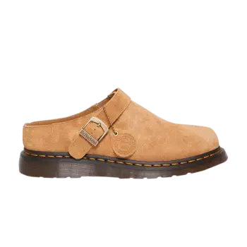 Кроссовки Dr. Martens Isham Suede Shoe Sandy, коричневый