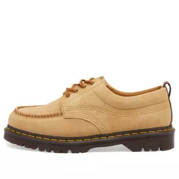 Кроссовки Dr. Martens Lowell Hairy Suede Shoe, цвет Butterscotch