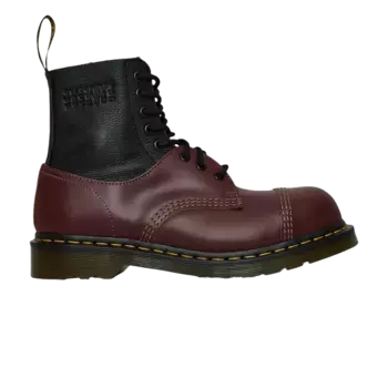 Кроссовки Dr. Martens MM6 Maison Margiela x 1460 Twisted and Reimagined Oxblood Black, красный