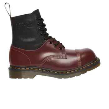 Кроссовки Dr. Martens MM6 Maison Margiela x 1460 Twisted and Reimagined Oxblood Black, красный