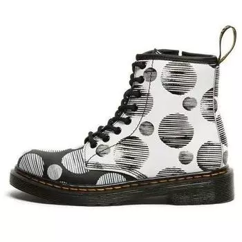 Кроссовки dr.martens polka dot boots 'white black' Dr. Martens, черный