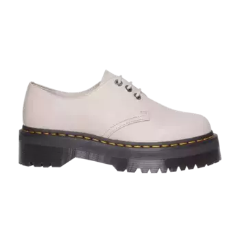 Кроссовки Dr. Martens Wmns 1461 2 Pisa Leather Platform Vintage Taupe, кремовый