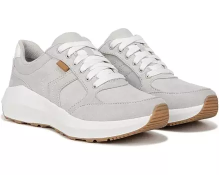 Кроссовки Dr. Scholl's Hannah Retro Lace Up Sneaker, цвет Vapor Grey Microfiber