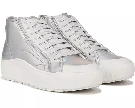 Кроссовки Dr. Scholl's Time Off Hi2 Sneaker, цвет Silver Grey Metallic Foil