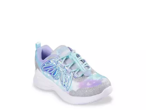 Кроссовки Dream Racer Wing Brights Sneaker Skechers, серебристый/синий