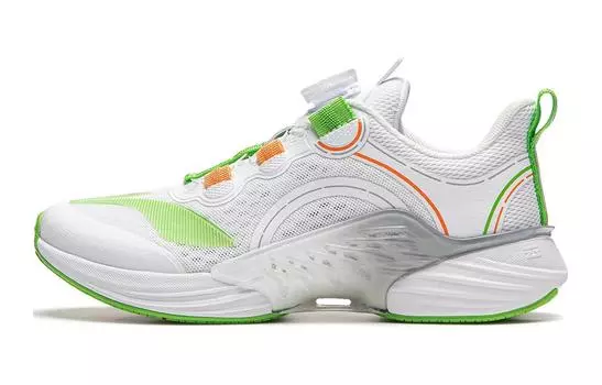 Кроссовки Drifting Pre Kids GS Low-top Белые/Зеленые Lining Young, зеленый