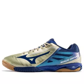 Кроссовки drive a3 golden/blue Mizuno, синий