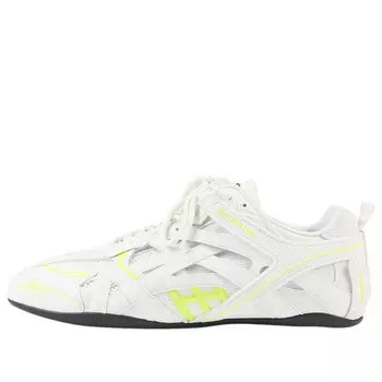 Кроссовки drive sneaker 'white fluo yellow' Balenciaga, белый