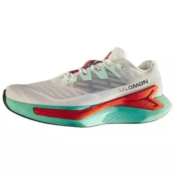 Кроссовки Drx Bliss Running унисекс с низким верхом белый серый красный Salomon