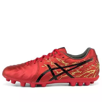 Кроссовки ds light ag 'red black gold' Asics, красный