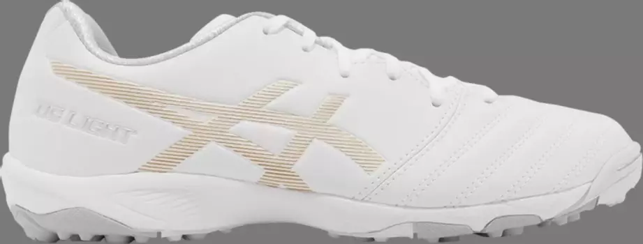 Кроссовки ds light tf gs 'white rich gold' Asics, белый