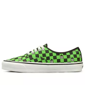 Кроссовки dsm x vault fluro rebellion og authentic lx 'black green' Vans, черный