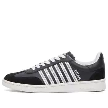 Кроссовки Dsquared2 Boxer Sneakers, цвет Black & White