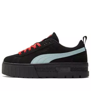Кроссовки dua lipa x mayze suede 'black blue glow' Puma, черный