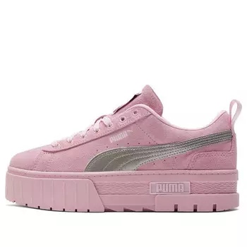 Кроссовки dua lipa x mayze suede 'pink lady' Puma, розовый