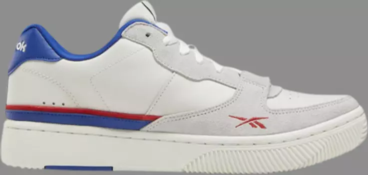 Кроссовки dual court 'chalk royal red' Reebok, белый