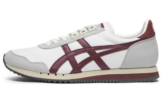 Кроссовки Dualio "Бело-красные" Onitsuka Tiger
