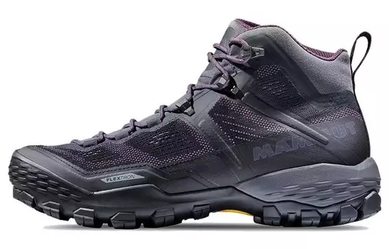 Кроссовки Ducan Hiking Shoes женские, средней высоты, темно-серые Mammut