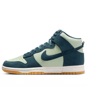 Кроссовки dunk high 'jade horizon armory navy' Nike, мультиколор