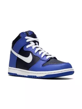 Кроссовки Dunk High Nike Kids, синий