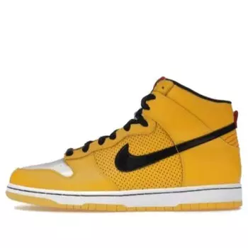 Кроссовки dunk high premium sb 'wet floor' Nike, желтый