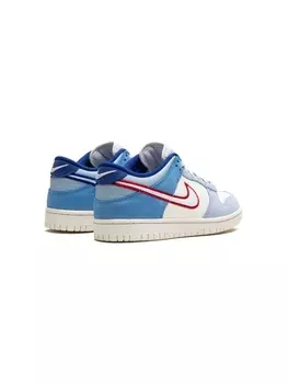 Кроссовки Dunk Low 'Armory Blue/Red Mesh' Nike Kids, синий