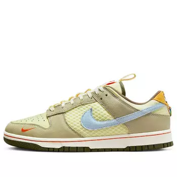 Кроссовки dunk low 'cartoon' Nike, мультиколор