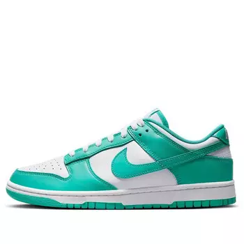 Кроссовки dunk low 'clear jade' Nike, мультиколор