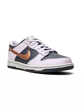 Кроссовки Dunk Low Copper Swoosh Nike Kids, синий