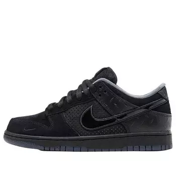 Кроссовки dunk low 'ducks of a feather black university of oregon pe' Nike, черный
