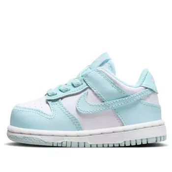Кроссовки dunk low 'glacier blue' Nike, белый