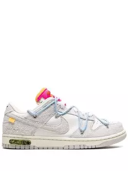Кроссовки Dunk Low из коллаборации с Off-White Nike X Off-White, серый