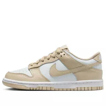 Кроссовки dunk low Nike, коричневый